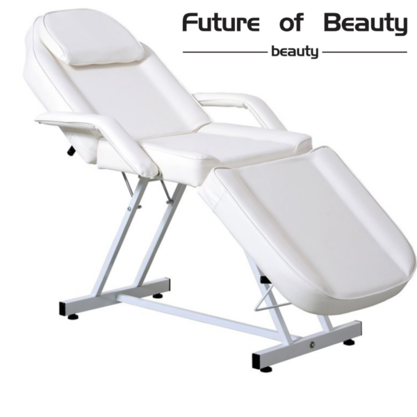 Podesivi kozmetički krevet beli